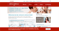 Desktop Screenshot of jnjgermany.de